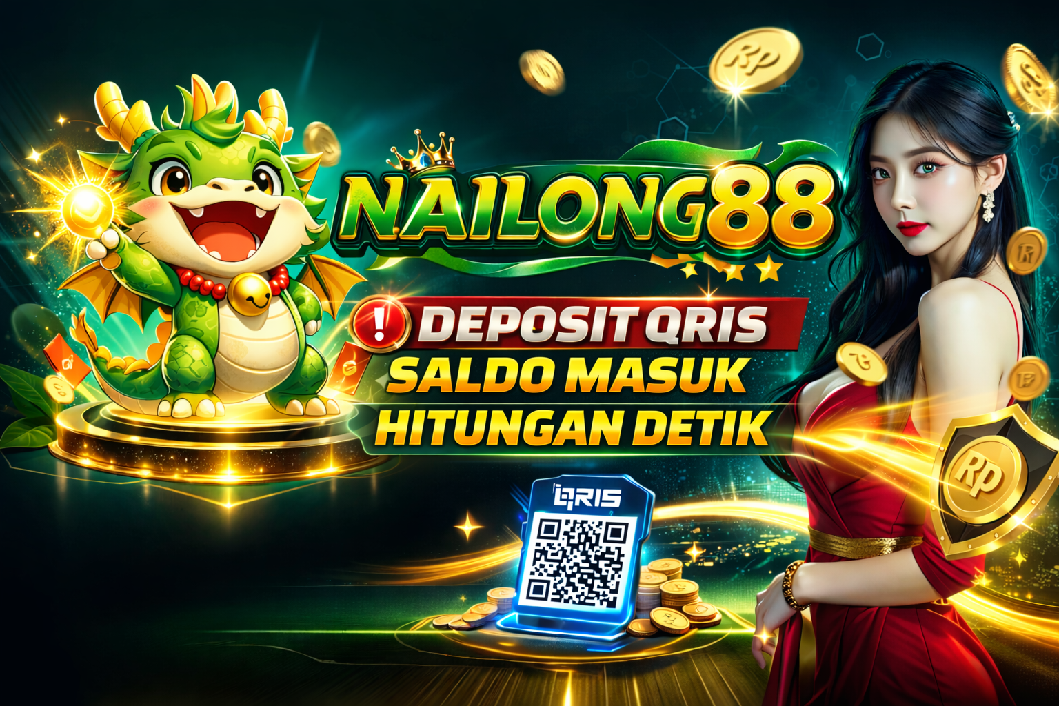 DEPOSIT QRIS HITUNGAN DETIK 